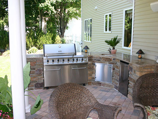 Long Island Outdoor Kitchen