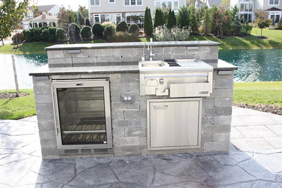 Outdoor Kitchen on Long Island